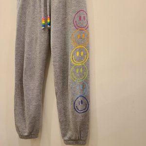 Flowers by Zoe Girls Sweatpants Smiley Faces